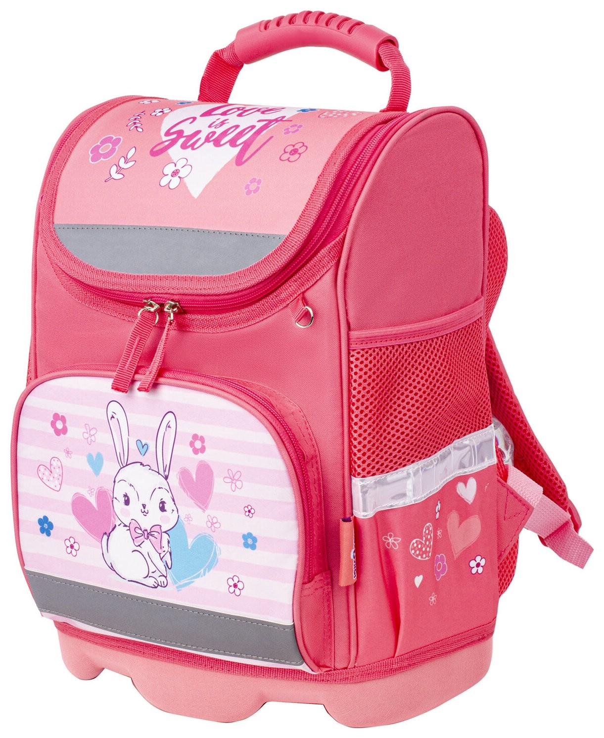 

Ранец юнландия Wise для начальной школы, "Bunny", , 229945, Розовый