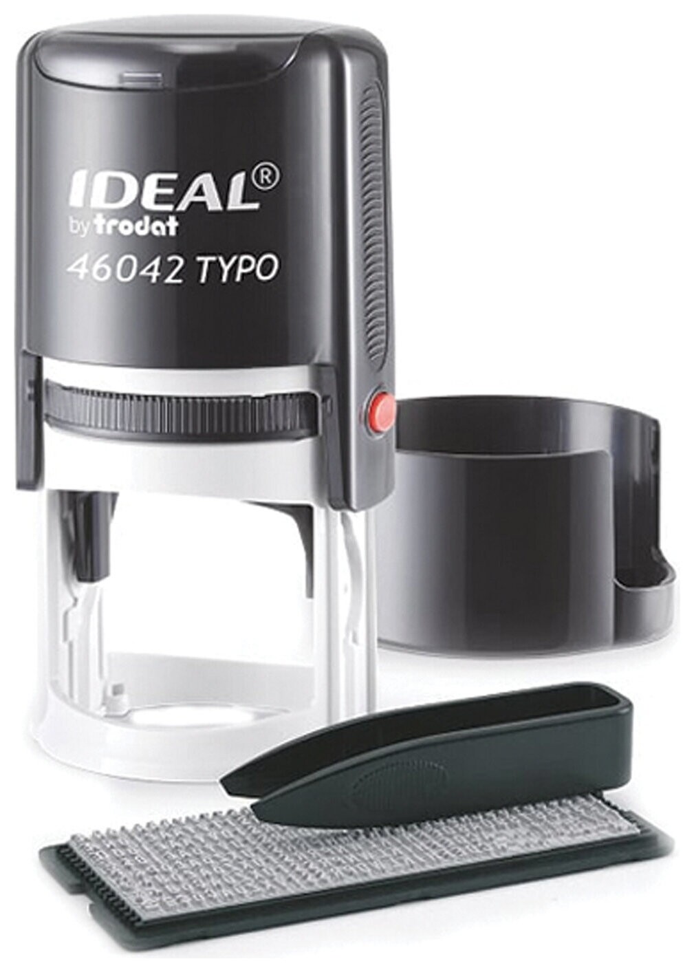 Печать самонаборная 1-круг, оттиск D=42, синий, Trodat Ideal 46042db-r1, крышка, касса В комплекте, 161483 Trodat