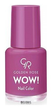 Лак для ногтей WOW ! Golden Rose