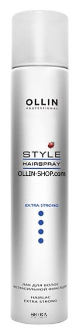 Лак для волос экстрасильной фиксации  OLLIN Professional Style