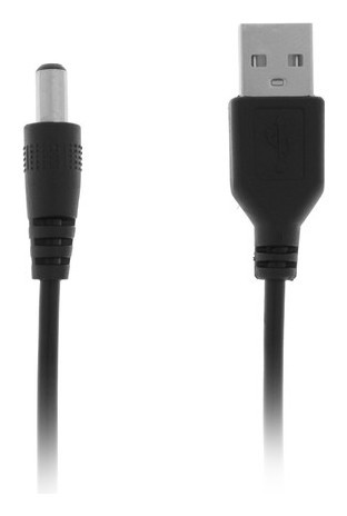 

Кабель универсальный Luazon, разъем 5.5 - Usb, 0,8 м, чёрный