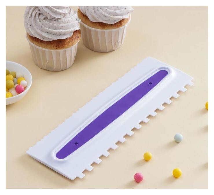 Шпатель кондитерский Konfinetta «Праздник», 23×7,5 Cм  Konfinetta