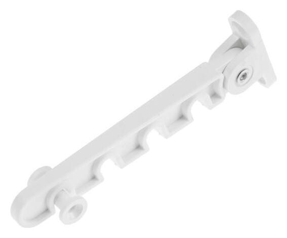 Гребенка Tundra пвх, в наплав, 4-х поз., белый  Tundra