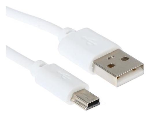 

Кабель Luazon, Miniusb - Usb, 1 А, 1.8 м, белый