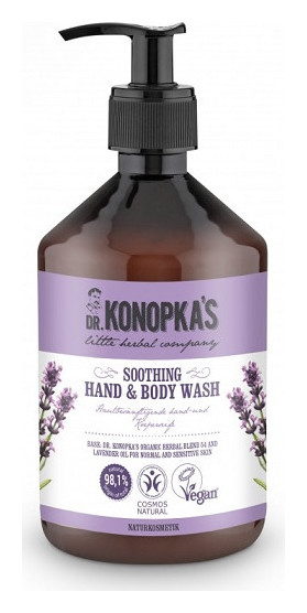 Мыло для рук и тела успокаивающее Dr. Konopka’s