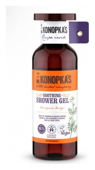 Гель для душа успокаивающий Dr. Konopka’s