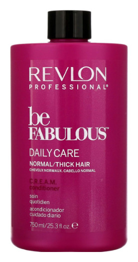 Кондиционер для нормальных и густых волос BE FABULOUS C.R.E.A.M  Revlon