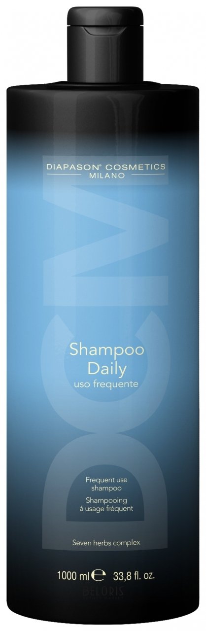 Шампунь для ежедневного применения для всех типов волос Seven Herbs Lisap Diapason