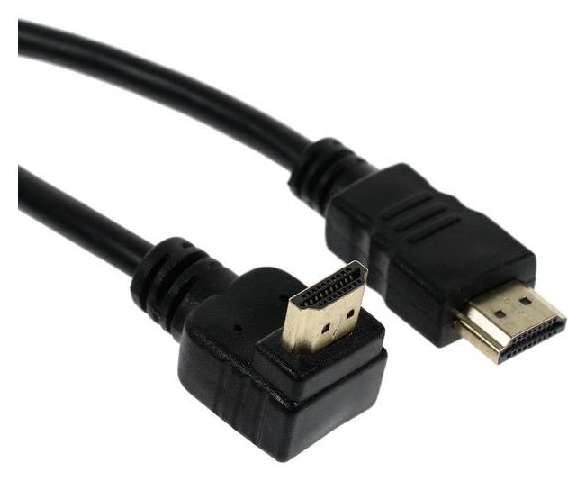 

Кабель Hdmi Cablexpert, Hdmi(M)-hdmi(m), вер.1.4, 3 м, 19m/19m, угловой, черный