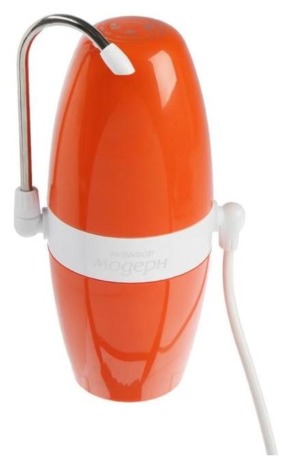 

Фильтр-насадка на кран "Аквафор" модерн исполнение 1, с пластиковой втулкой, оранжевый