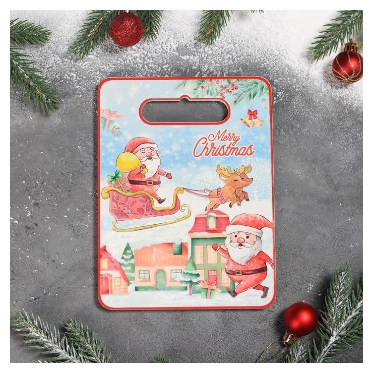 

Подставка под горячее доляна «Зимний праздник», 20×15 см