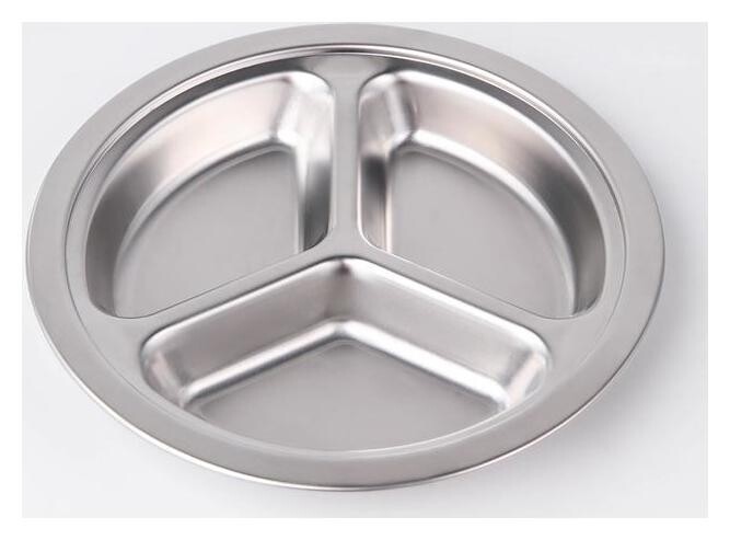 Мискa-менaжницa, D=19 см, 201 мaркa стaли, толщинa 0,8 мм  