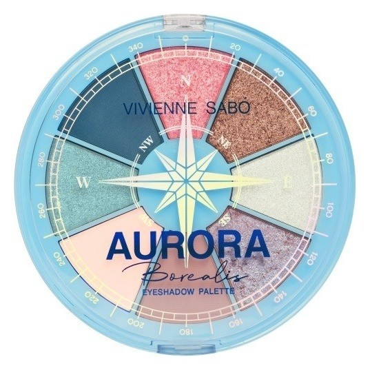Палетка теней для глаз Palette d'Ombres A Paupieres Aurora Borealis  Vivienne Sabo
