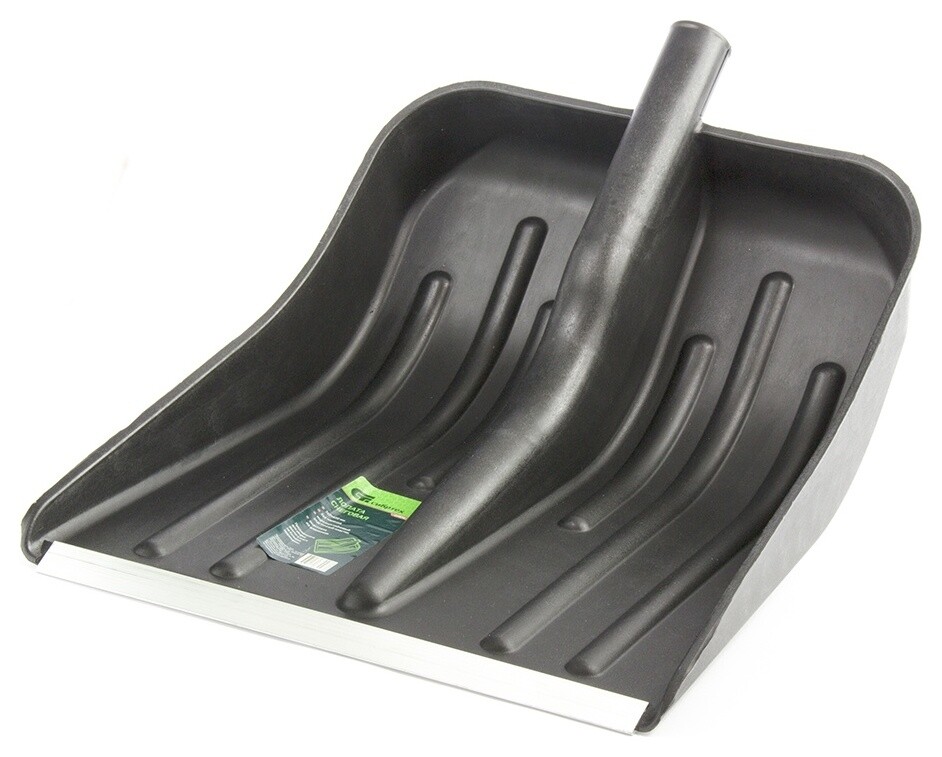 Лопата для уборки снега пластиковая, 360 х 405 мм, без черенка Сибртех