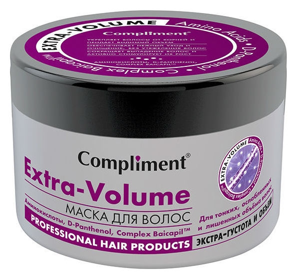 Маска для волос с аминокислотами Extra Volume