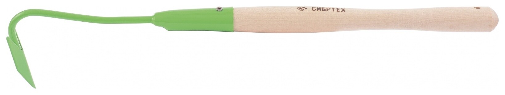 Бороздовичок малый, 40 х 555 мм, стальной, деревянная рукоятка, агроном  Сибртех