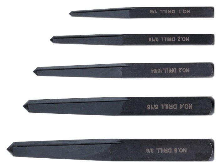 Набор экстракторов 5 шт, прямой квадрат  Matrix (Матрикс)