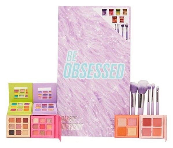 Подарочный набор: палетки теней для век и кисти Be Obsessed Palette Vault  Makeup Obsession