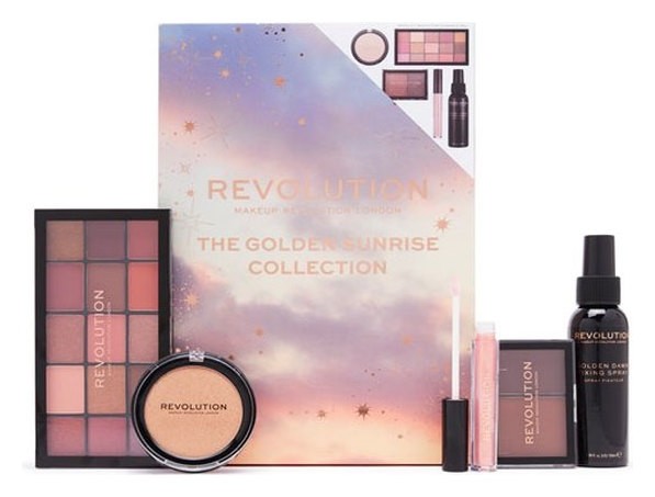 Подарочный набор для макияжа The Golden Sunrise Collection  Makeup Revolution