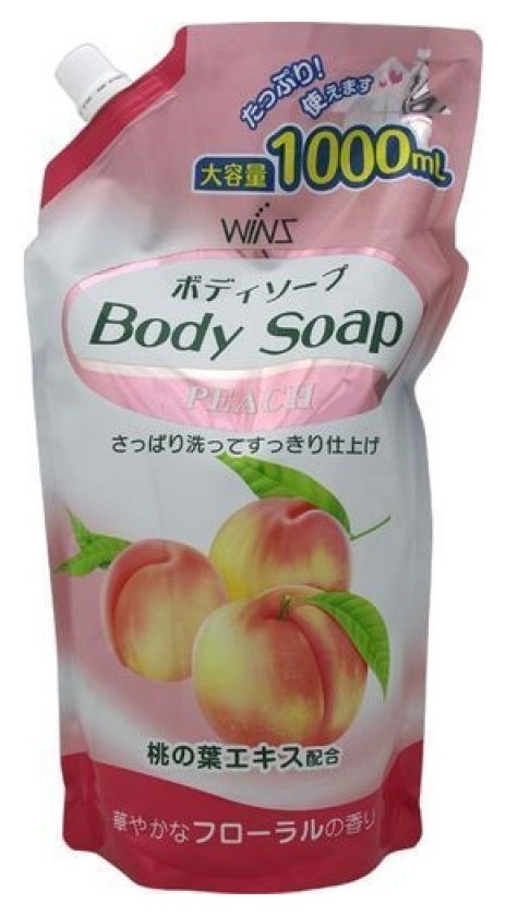 Крем-мыло для тела с экстрактом листьев персика и богатым ароматом