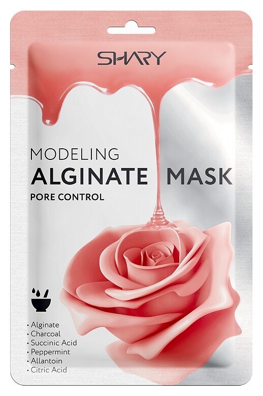 Моделирующая альгинатная маска контроль над порами  Shary