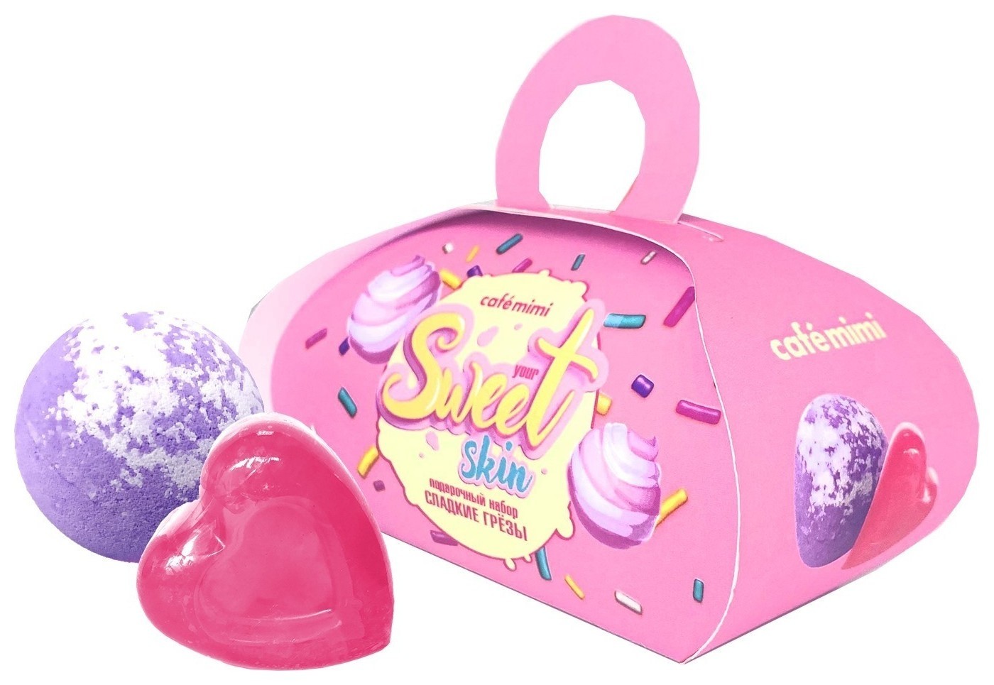 Подарочный набор сундучок Сладкие грезы  Cafe mimi