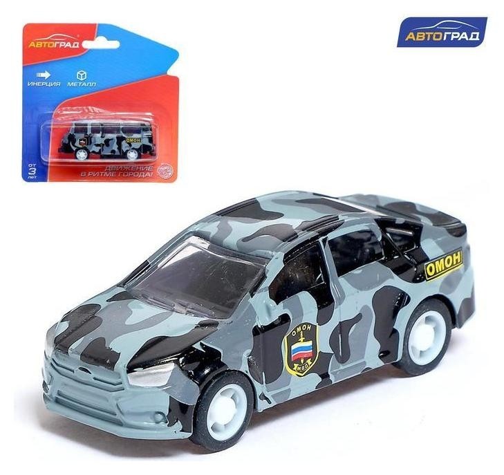 Машина металлическая Омон инерционная  Автоград