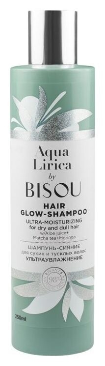 Шампунь-сияние для сухих и тусклых волос Ультраувлажнение  Bisou Cosmetics