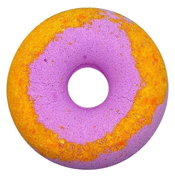 Гейзер для ванны Клубнично-банановый пончик  Cafe mimi