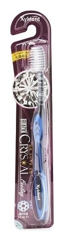 Зубная щетка со сверхтонкими кончиками щетины, разной длины, с анионами, мягкая Mukunghwa