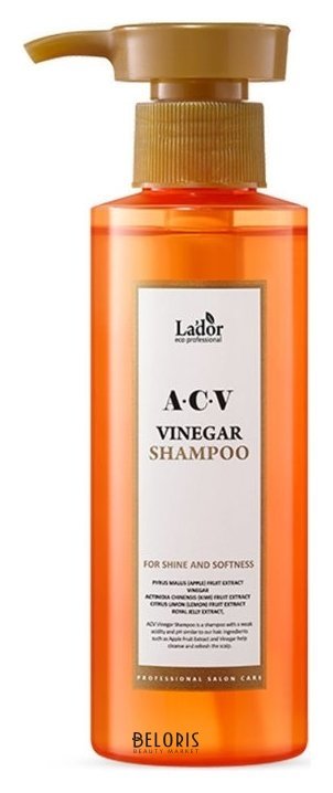 Шампунь с яблочным уксусом Vinegar Shampoo ACV LADOR ACV Vinegar