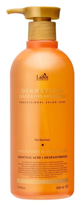 Шампунь против выпадения для тонких волос  LADOR