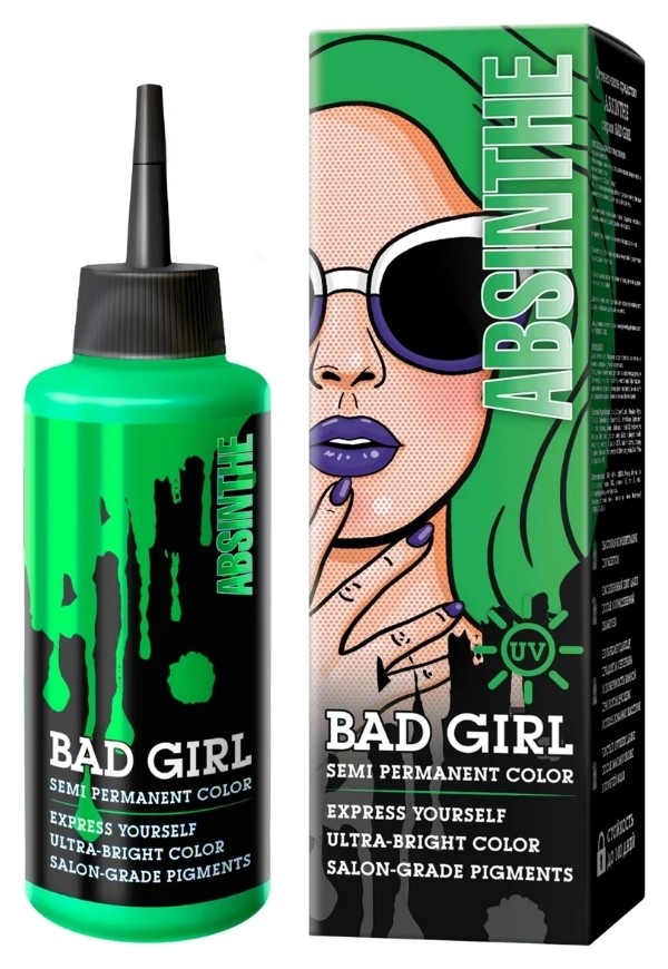 Тон Неоновый зеленый Absinthe  Bad Girl