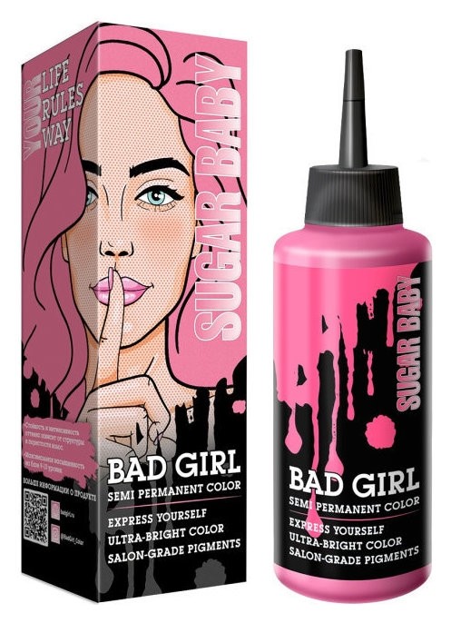 Тон Пастельный розовый Sugar Baby  Bad Girl