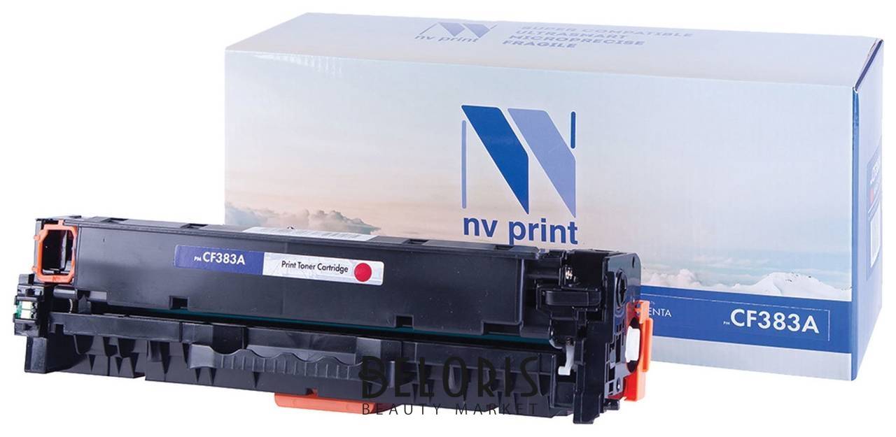 Картридж лазерный NV Print (Nv-cf383a) для HP LJ M476dn/m476dw/m476nw, пурпурный, ресурс 2700 страниц Nv print