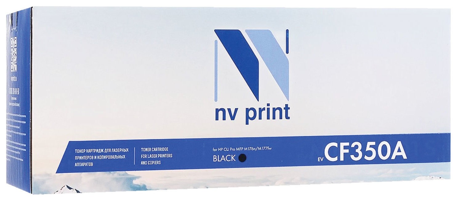 

Картридж лазерный NV Print (Nv-cf350a) для HP LJ M176n/ M177fw, черный, ресурс 1300 страниц