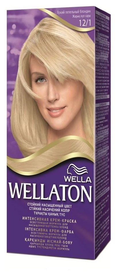 Тон 12/1 Яркий пепельный блондин Wella Professional