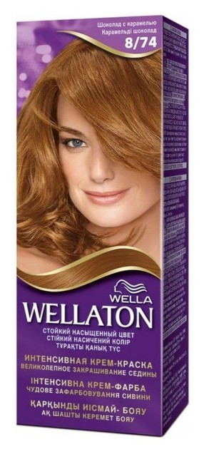 Тон 8/74 Шоколад с карамелью  Wella Professional