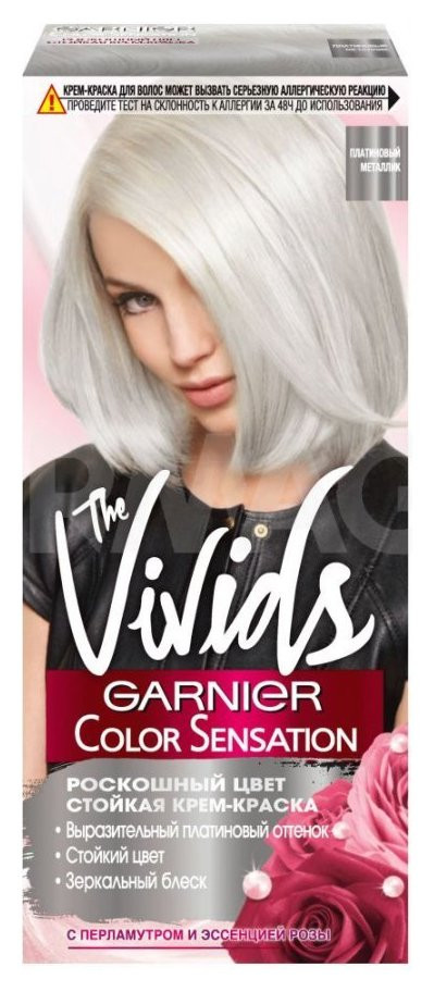 Тон Платиновый металлик  Garnier