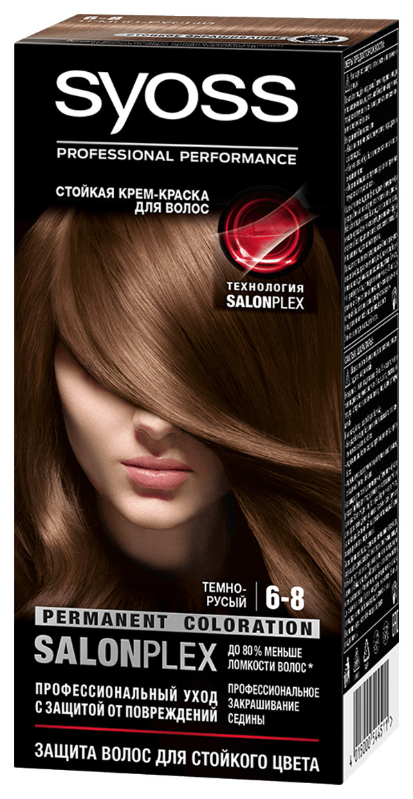 Тон 6-8 Темно-русый Syoss