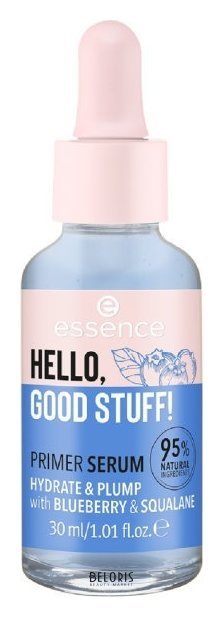 Cыворотка-праймер для лица увлажняющая Primer Serum Hydrate & Plump Hello, Good Stuff! Essence Hello, Good Stuff!