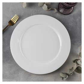 Тарелка обеденная Stella «Классика», D=28 см, цвет белый Wilmax England