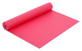 Коврик для йоги 173 × 61 × 0,4 см, цвет розовый Sangh