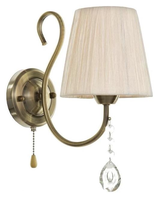 

Бра "Доротея" 1х40вт E14 бронза 20х15х30 см.