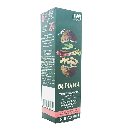 Отзыв на Крем-ботаник балансирующий для жирной и комбинированной кожи лица