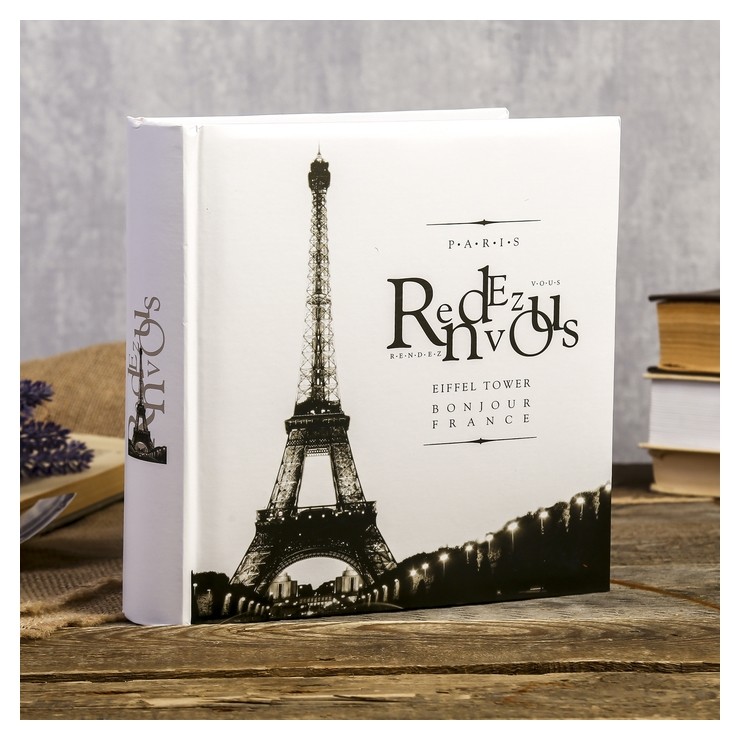 

Фотоальбом на 100 фото 15x21см, бум.карм.с мемо, Rendezvous