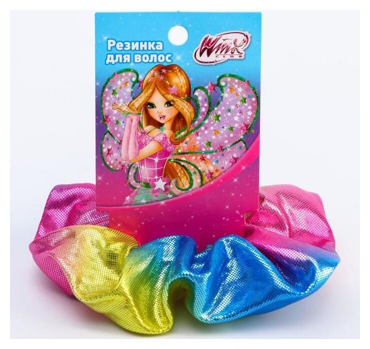 Резинка для волос блестящая цветная, Winx  Winx