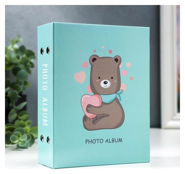 

Фотоальбом на 100 фото 10х15 см "Мишка"