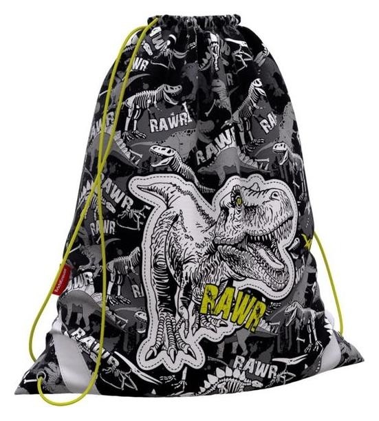 

Мешок для обуви, 440 х 365 мм, Erich Krause, Dinosaur Park, Зелёный