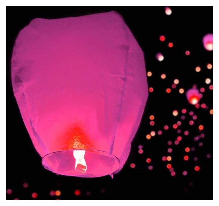 Фонарь желаний «Розовый»  Страна Карнавалия